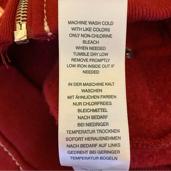 True Religion Big T Zip Hoodie XS - Picture 6 of 7